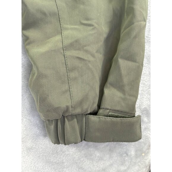 Pacific Trail Jacket Mens Large Green Full Zip Pockets Hooded Hidden Hood Vented - Picture 10 of 16